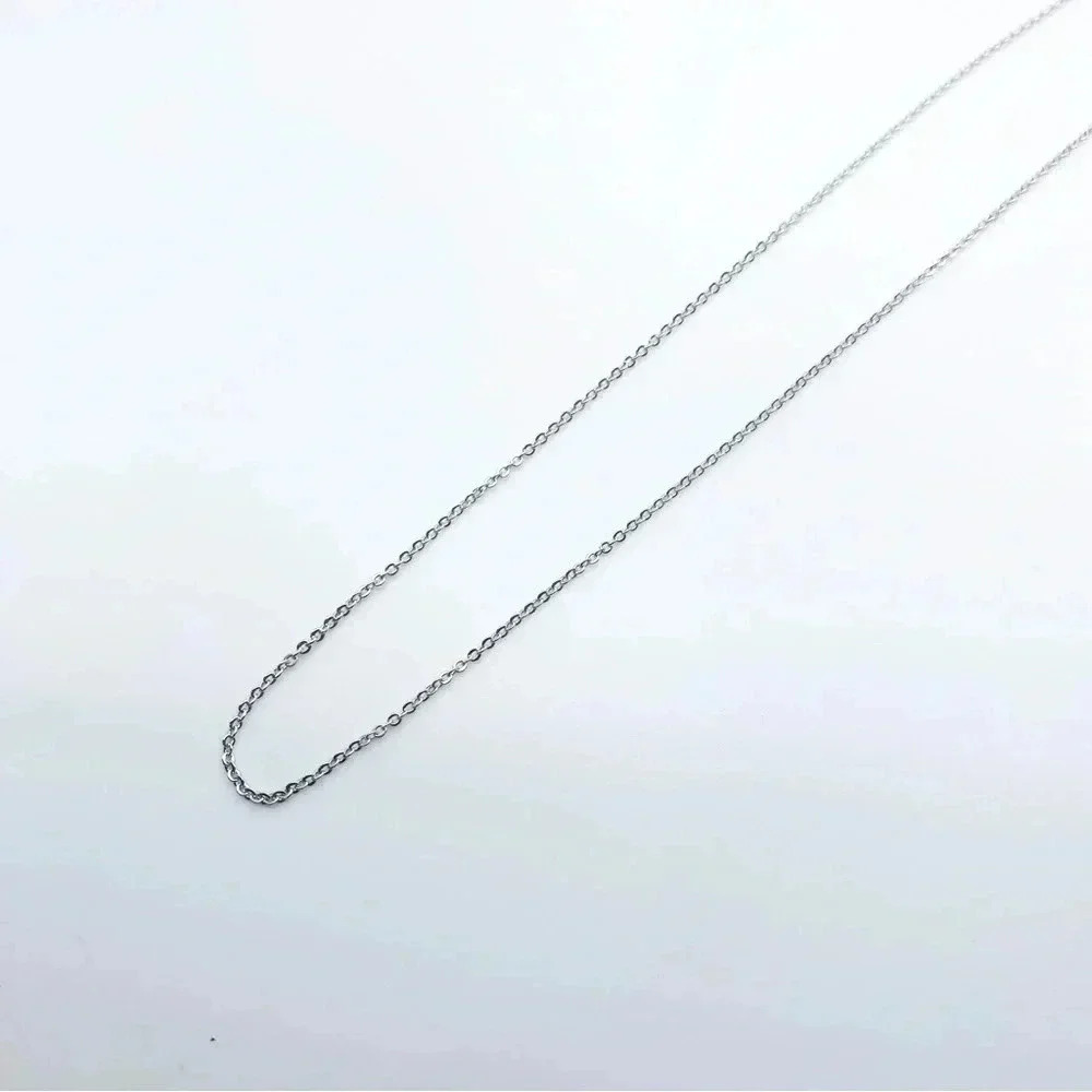 Cable Chain Necklace Gold or Silver Plated